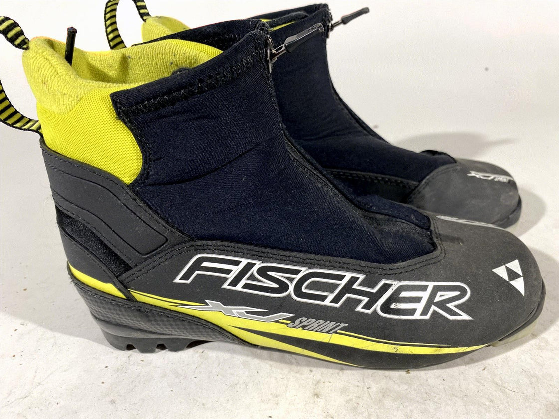 Fischer XJ Sprint Nordic Cross Country Ski Boots Size EU39 US7 NNN 1542
