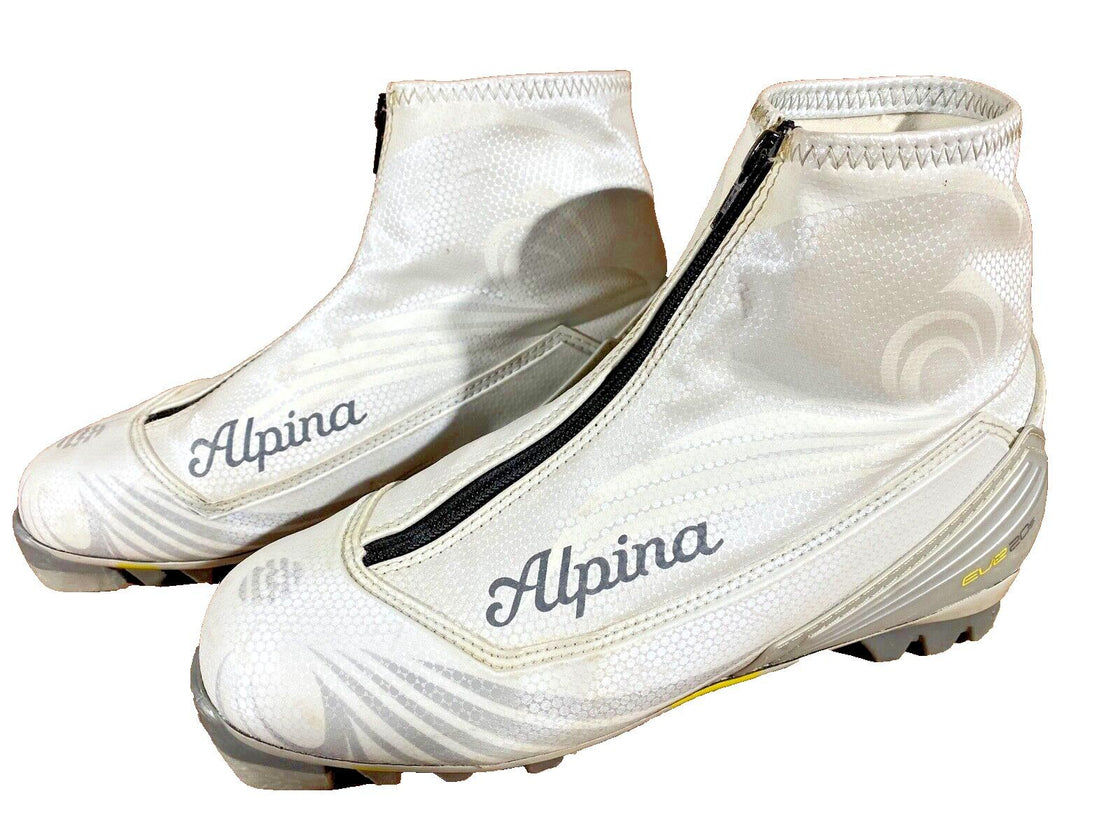 Alpina EVE20S Nordic Cross Country Ski Boots Size EU39 US7 for NNN 943
