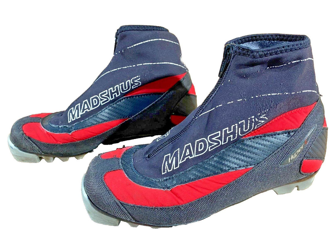 Madshus Hyper C Cross Country Ski Boots Size EU38 US5.5 for NNN 1987