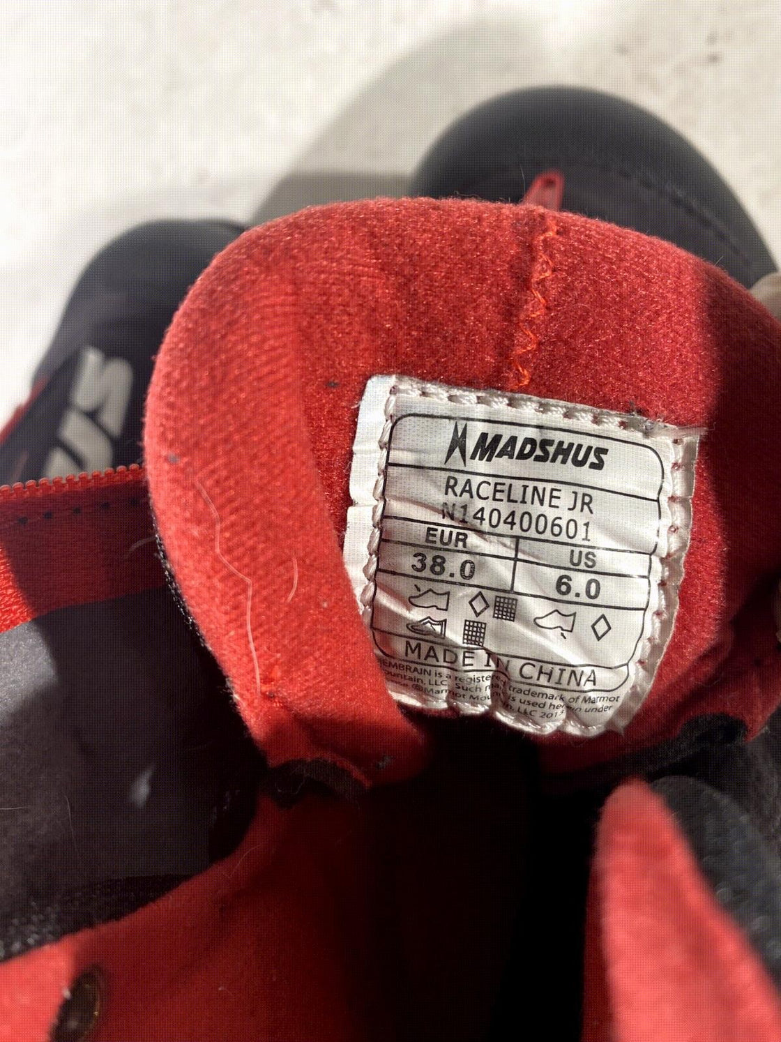 Madshus Raceline Classic Nordic Cross Country Ski Boots EU38 US6 NNN 2763