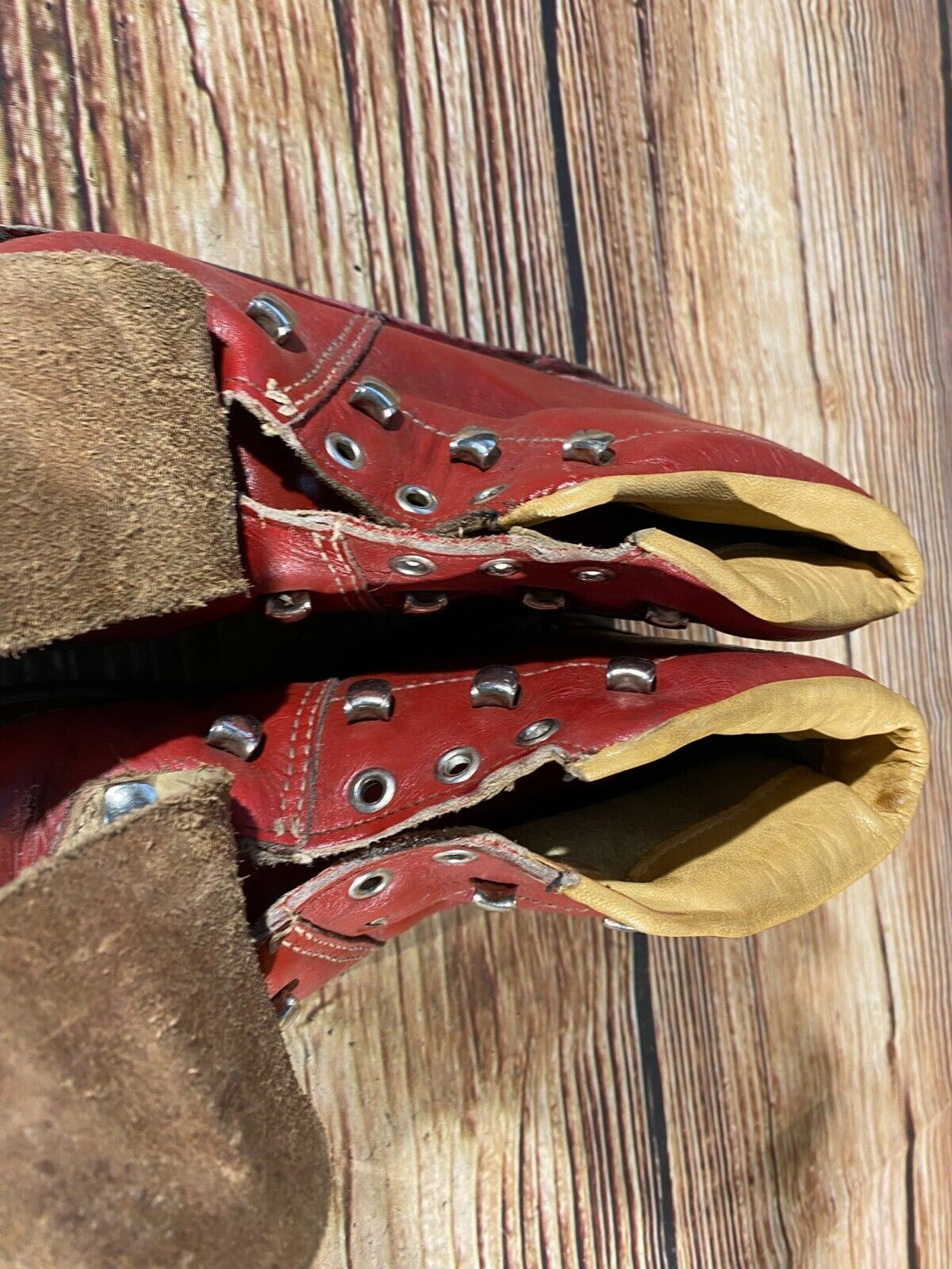 BLIZZARD Vintage Cross Country Ski Boots Kandahar Cable Binding EU38 US6 KL180