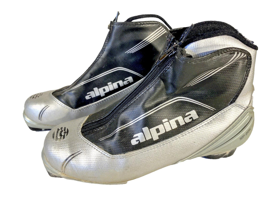 Alpina SP20L Nordic Cross Country Ski Boots Size EU39 US7 for NNN 744