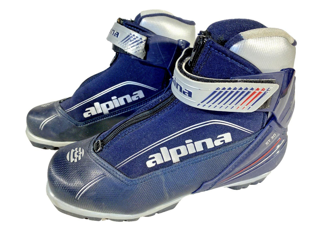 Alpina ST30 Touring Classic Nordic Cross Country Ski Boots EU39 US7 NNN 3151