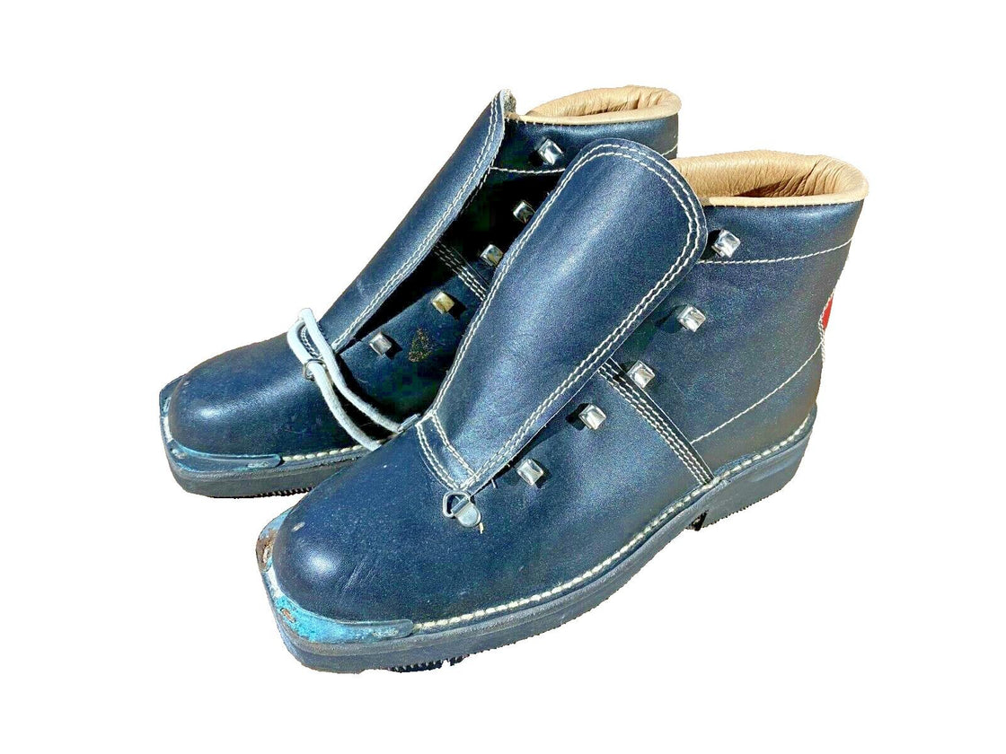 PYPER Vintage Cross Country Ski Boots Kandahar Old Cable Binding EU41 US7.5 KL5