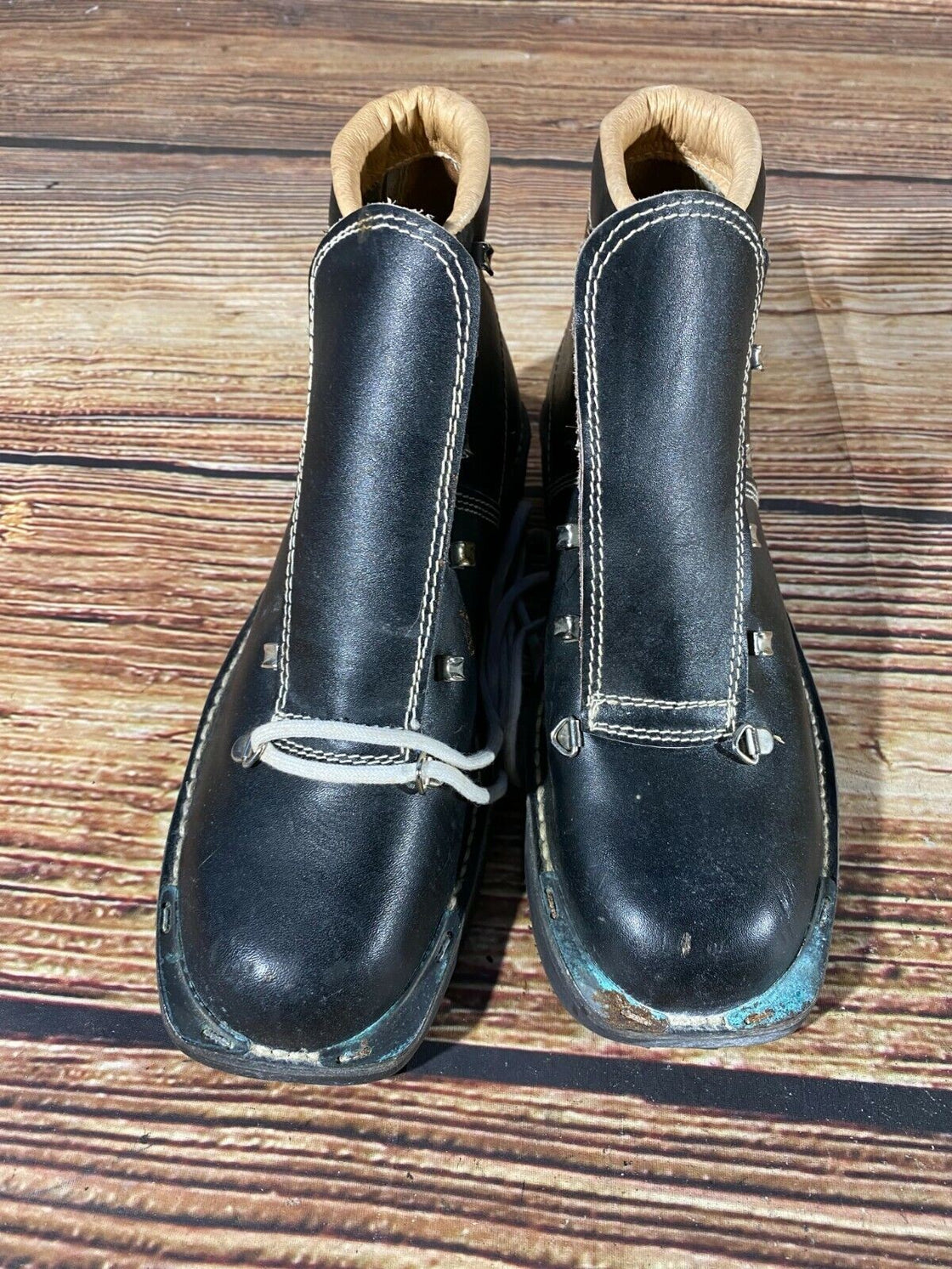 PYPER Vintage Cross Country Ski Boots Kandahar Old Cable Binding EU41 US7.5 KL5
