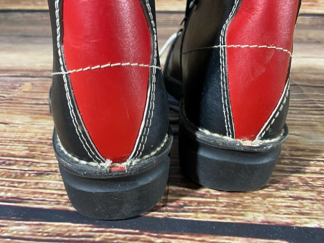 PYPER Vintage Cross Country Ski Boots Kandahar Old Cable Binding EU41 US7.5 KL5