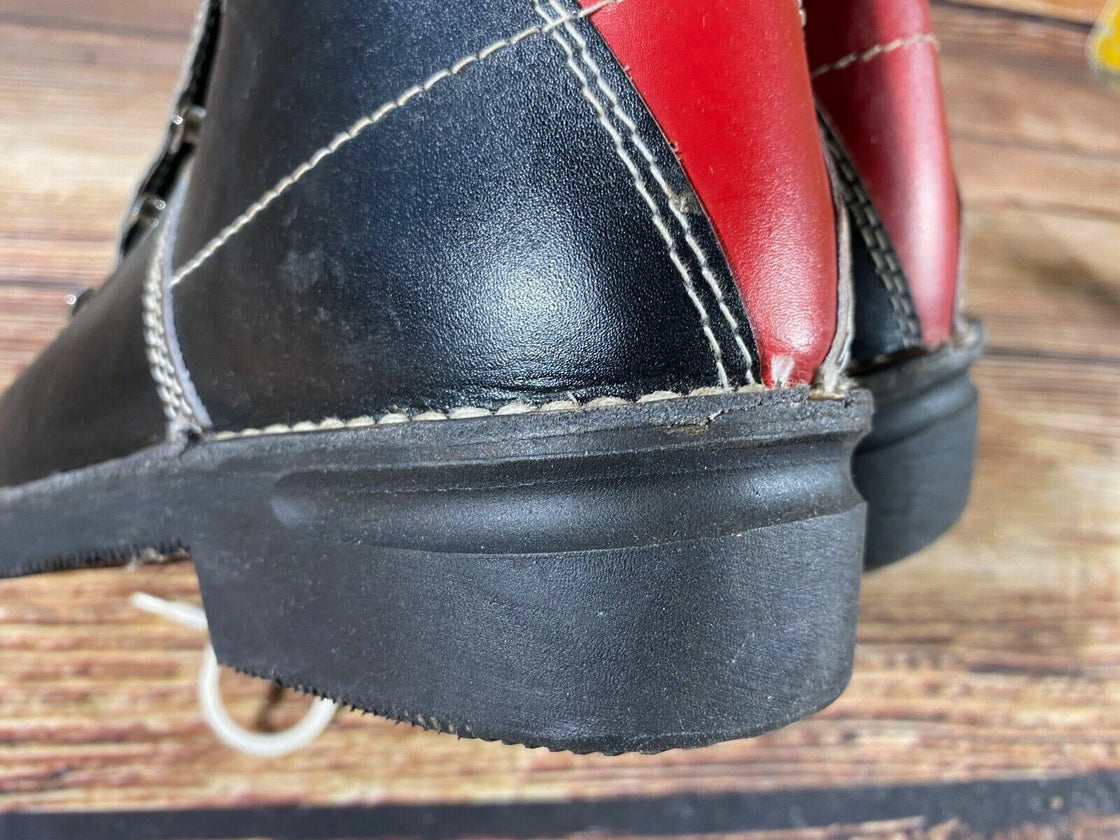 PYPER Vintage Cross Country Ski Boots Kandahar Old Cable Binding EU41 US7.5 KL5
