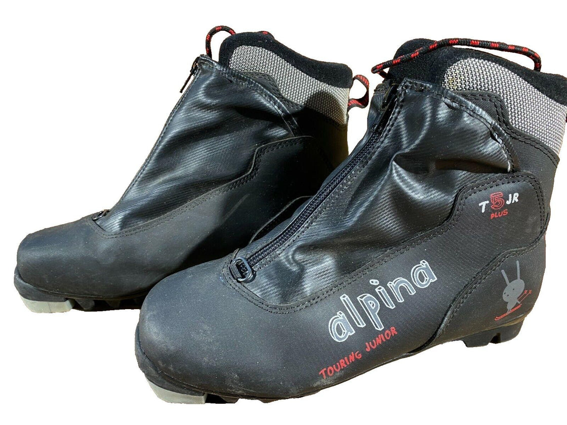 Alpina T5 Plus Nordic Cross Country Ski Boots Size EU37 US5 for NNN 916
