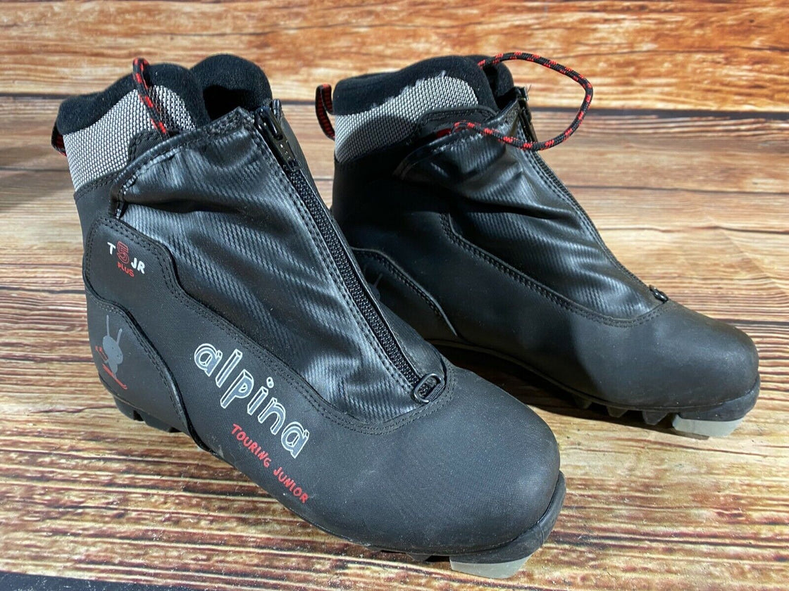 Alpina T5 Plus Nordic Cross Country Ski Boots Size EU37 US5 for NNN 916