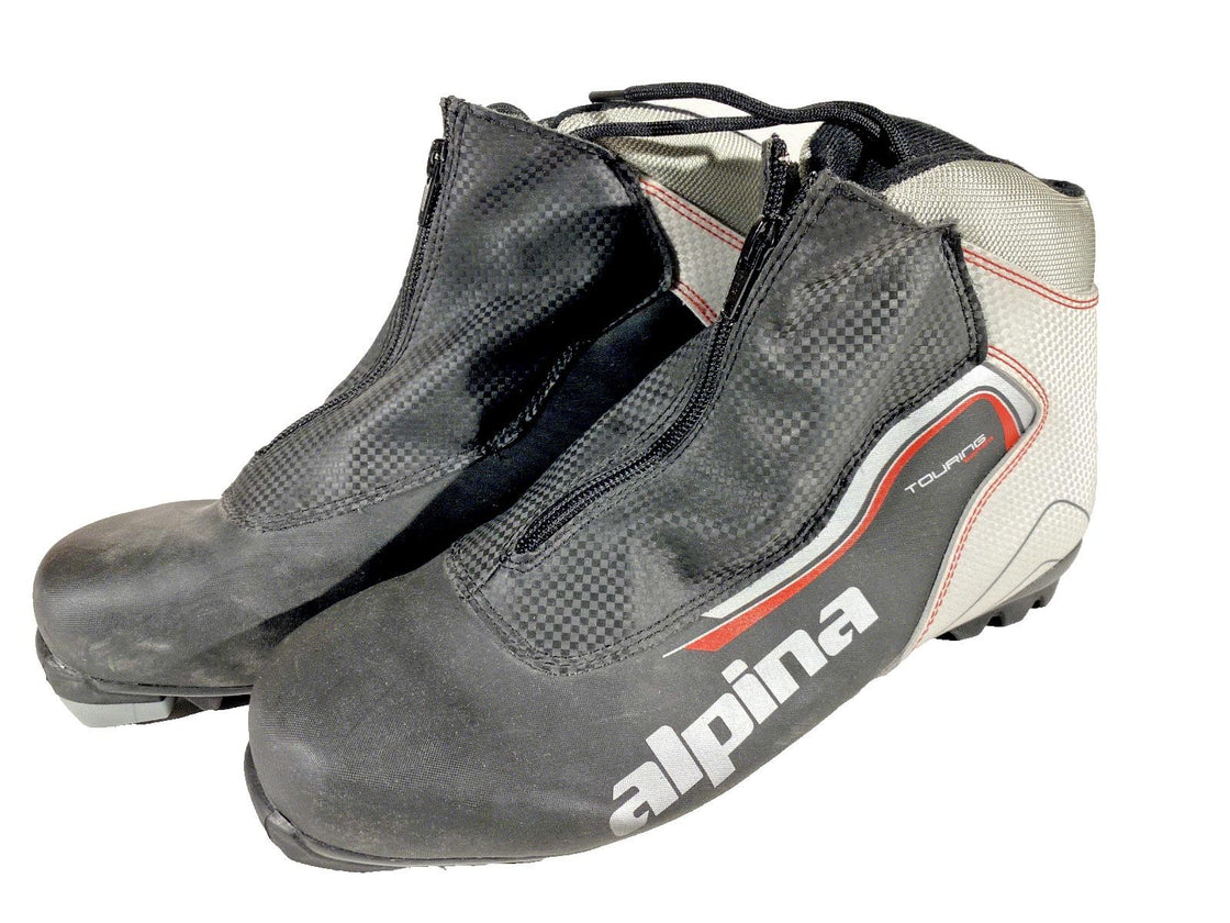 Alpina Touring Nordic Cross Country Ski Boots Size EU44 US10.5 for NNN 635