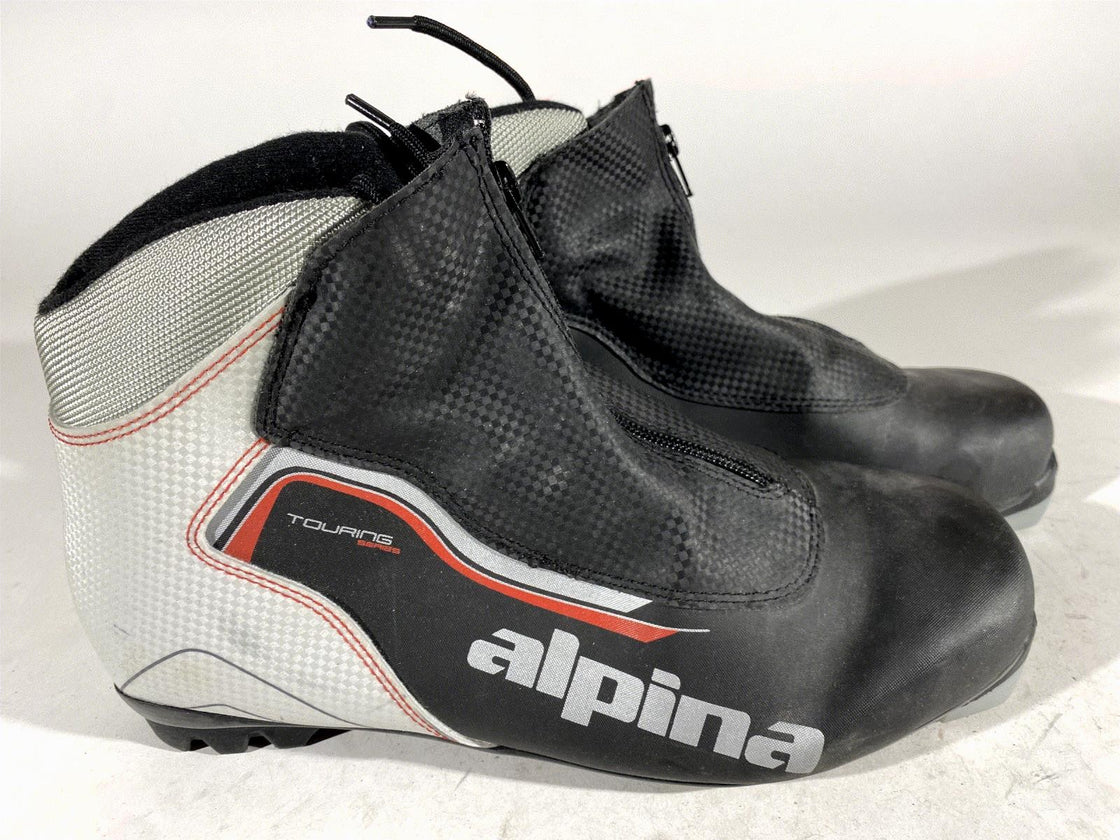 Alpina Touring Nordic Cross Country Ski Boots Size EU44 US10.5 for NNN 635