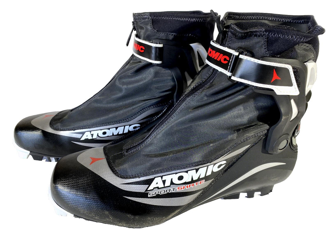 Atomic Skate Sport Cross Country Ski Boots Size EU47 1/3 US12.5 SNS Pilot 1483