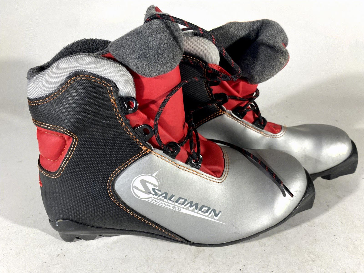 SALOMON Classic Nordic Cross Country Ski Boots Size EU37 1/3 US5 SNS P