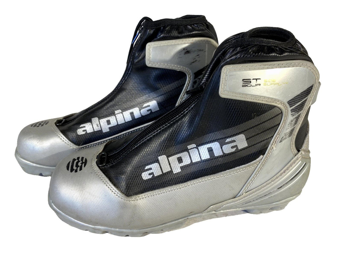 Alpina ST30jr Nordic Cross Country Ski Boots Size EU39 US7 for NNN 598