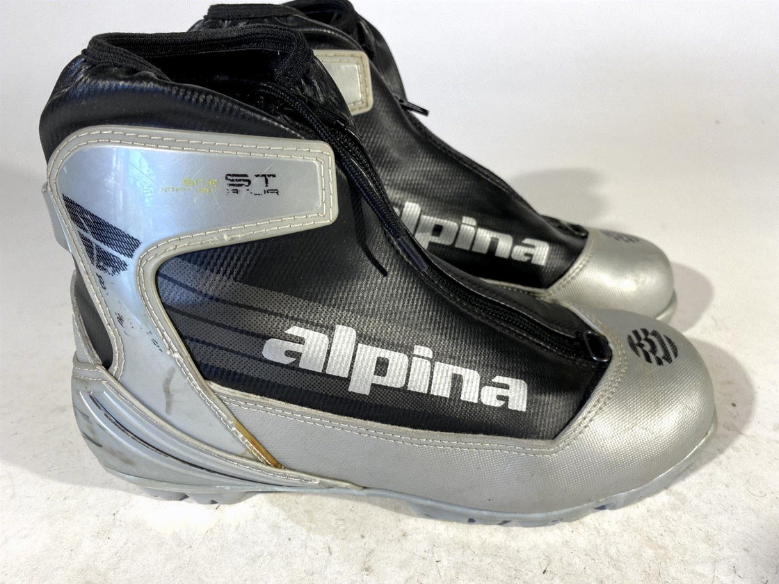 Alpina ST30jr Nordic Cross Country Ski Boots Size EU39 US7 for NNN 598