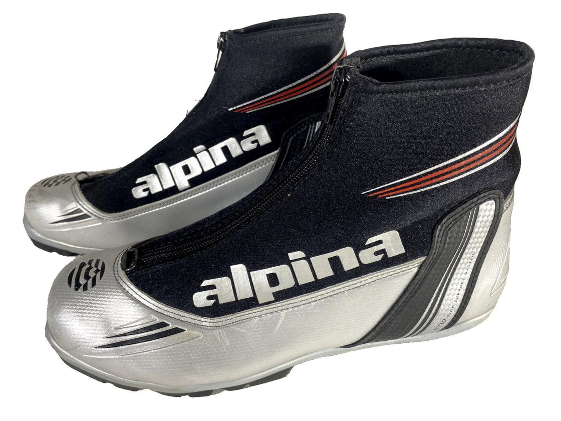 Alpina ST10 Nordic Cross Country Ski Boots Size EU42 US9 for NNN 937