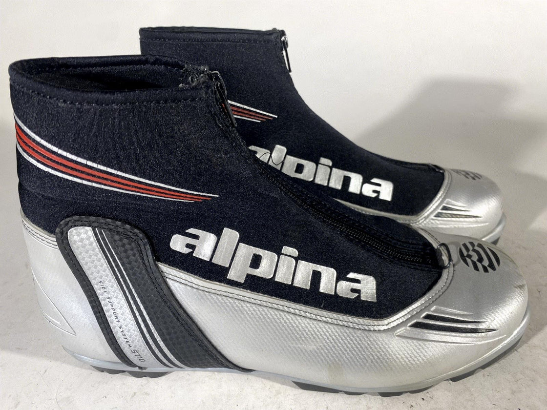 Alpina ST10 Nordic Cross Country Ski Boots Size EU42 US9 for NNN 937