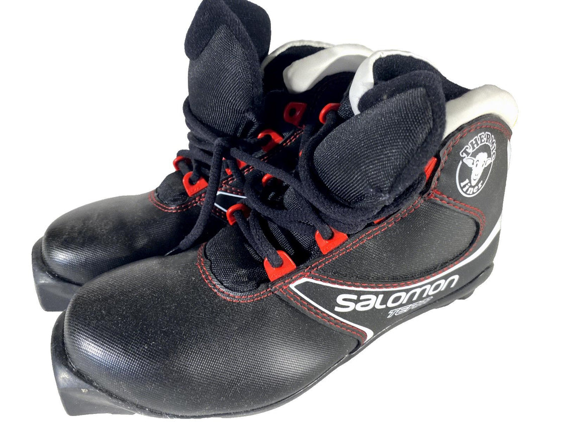 SALOMON Classic Nordic Cross Country Ski Boots Size EU37 1/3 US5 SNS Profil 2321