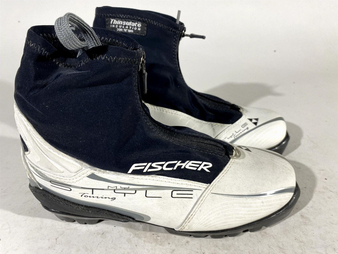 Fischer Style Touring Nordic Cross Country Ski Boots Size EU37 US5.5 NNN 1506
