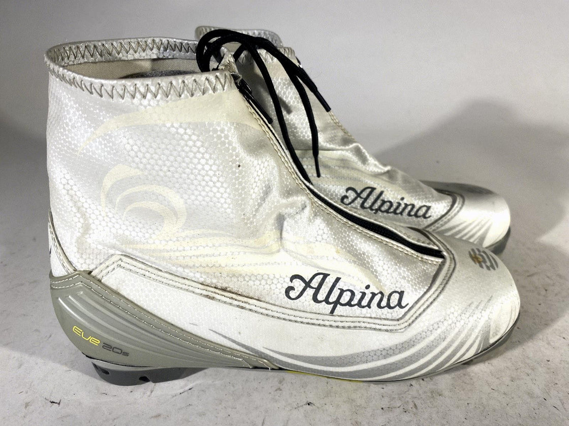 Alpina Eve20S Nordic Cross Country Ski Boots Size EU38 US6 for NNN 809