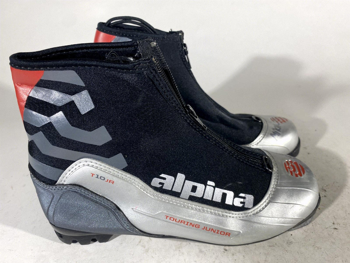 Alpina T10jr Nordic Cross Country Ski Boots Size EU38 US6 for NNN 3154