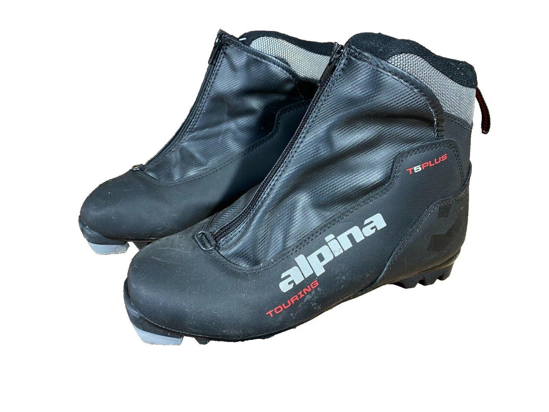 Alpina T5 Plus Cross Country Nordic Ski Boots Size EU39 US7 NNN 825