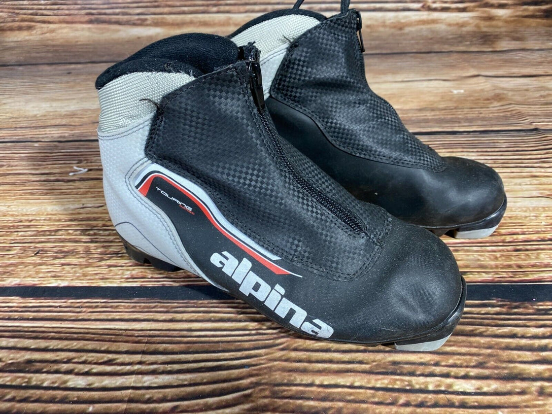 Alpina Touring Cross Country Nordic Ski Boots Size EU37 US5 NNN 1042