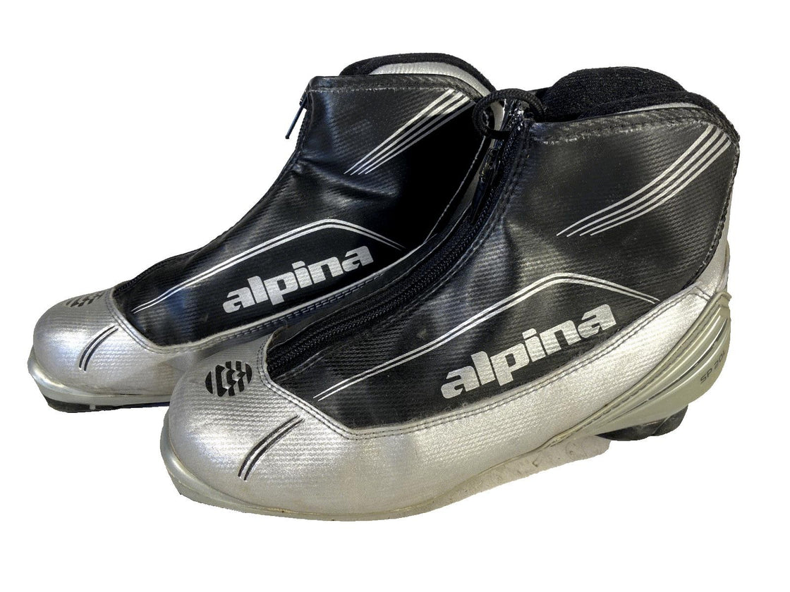 Alpina SP20L Nordic Cross Country Ski Boots Size EU37 US6.5 for NNN 1044