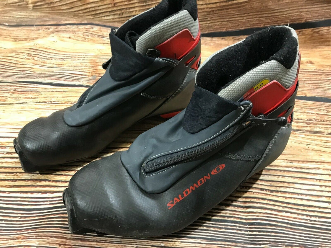 SALOMON Cross Country Ski Boots Size EU39 1/3 US6.5 SNS Profil 2433