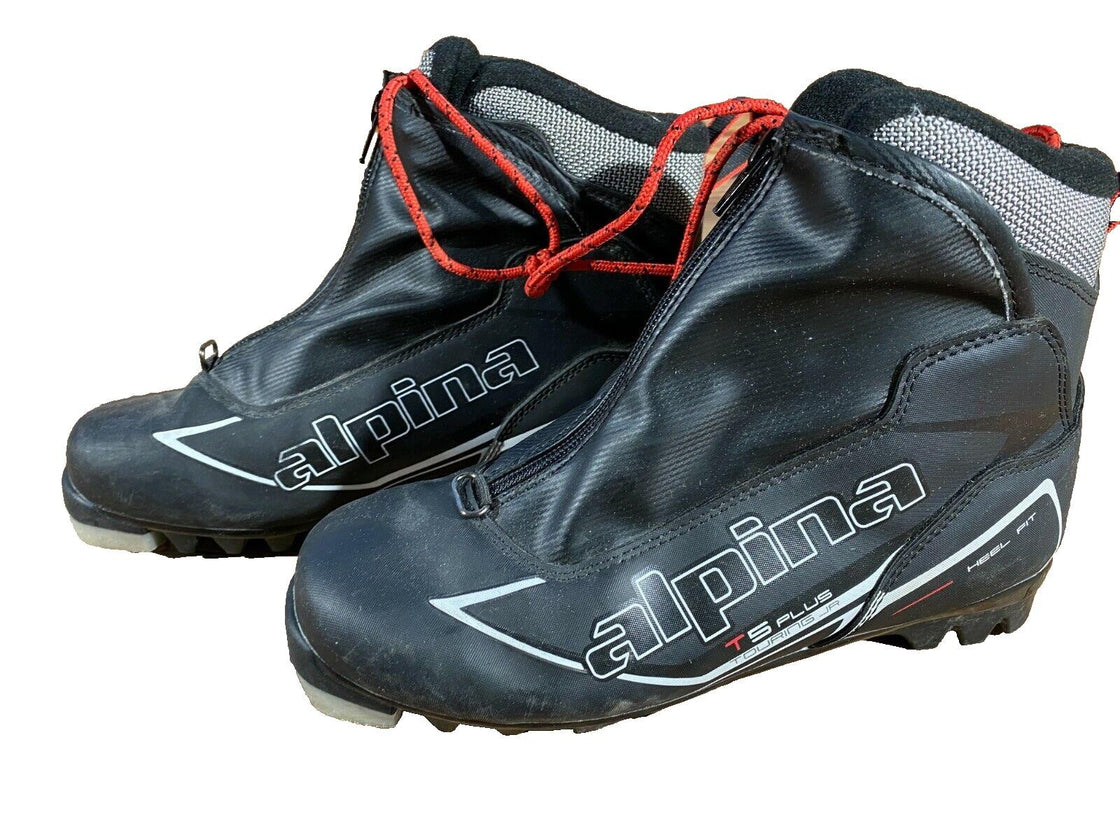 Alpina T5Plus Nordic Cross Country Ski Boots Size EU38 US6 NNN 3149