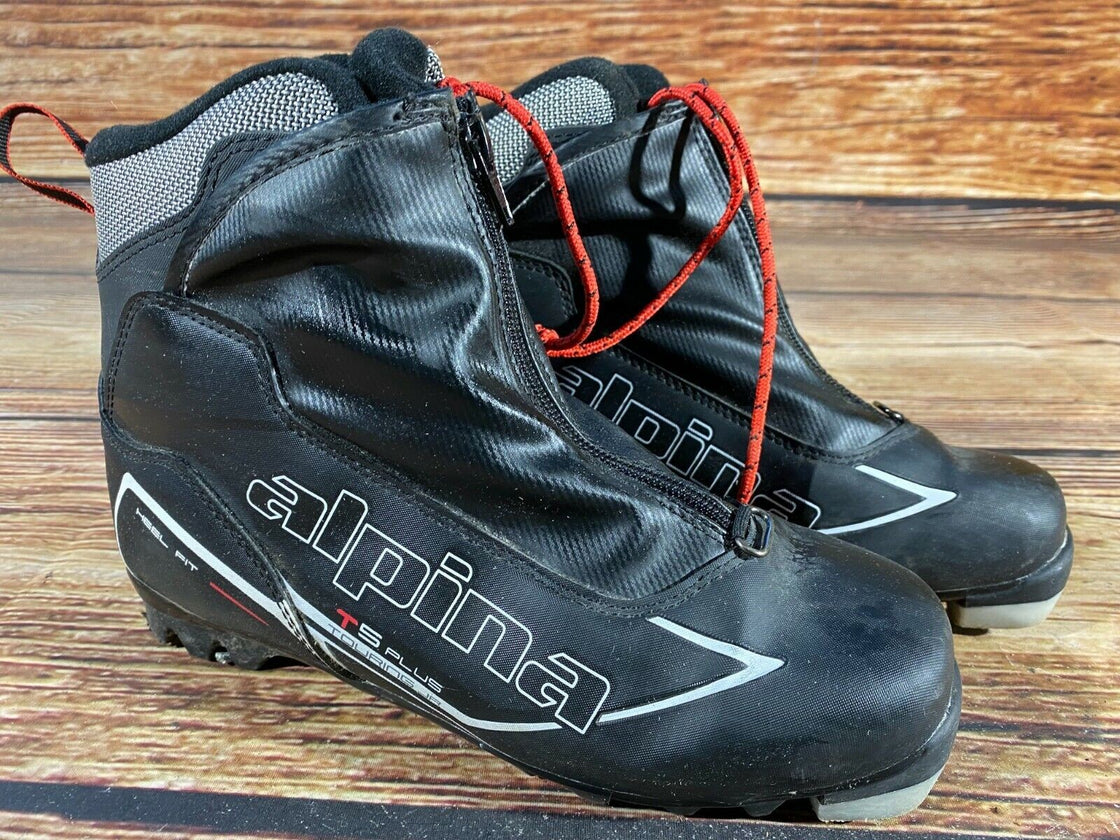 Alpina T5Plus Nordic Cross Country Ski Boots Size EU38 US6 NNN 3149