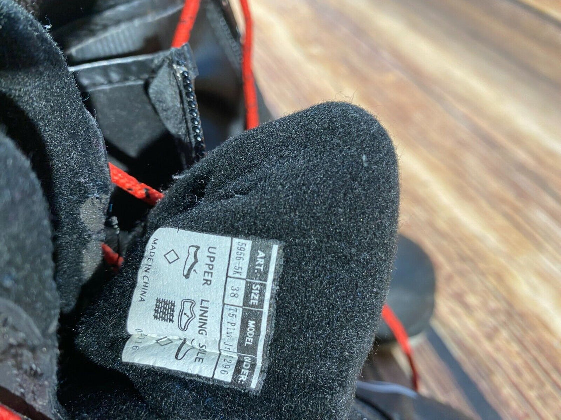 Alpina T5Plus Nordic Cross Country Ski Boots Size EU38 US6 NNN 3149