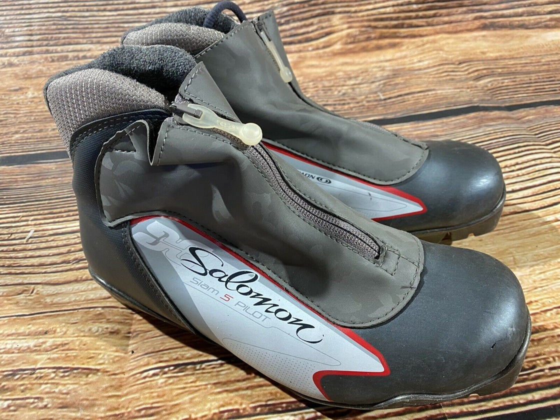 SALOMON Siam 5 Cross Country Ski Boots Size EU37 1/3 US6 SNS Pilot 2129