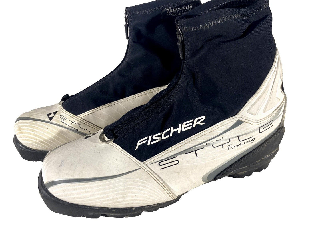 Fischer Style Touring Nordic Cross Country Ski Boots Size EU39 US7 NNN 1339