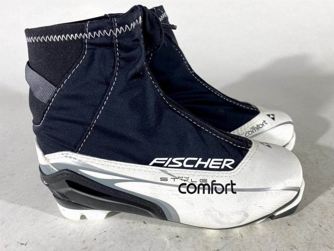 Fischer Style Comfort Nordic Cross Country Ski Boots Size EU36 US4.5 NNN 1445