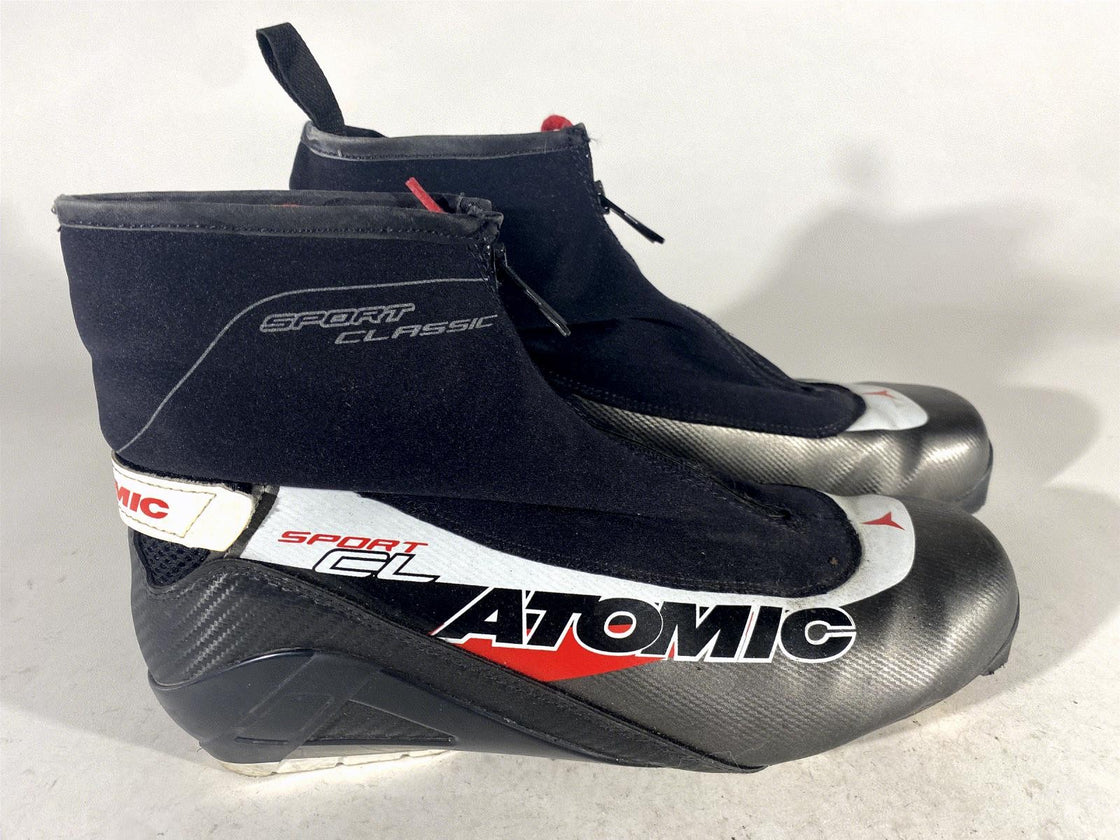 Atomic Classic Nordic Cross Country Ski Boots Size EU44 US10 SNS Pilot 1469