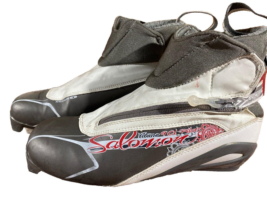 SALOMON Vitane 9CL Cross Country Ski Boots Size EU38 2/3 US7 SNS Pilot 2133