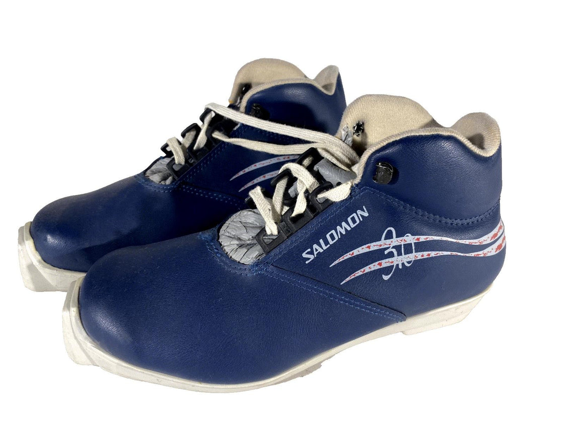 SALOMON Classic Nordic Cross Country Ski Boots Size EU39 US6 SNS Profil 2032