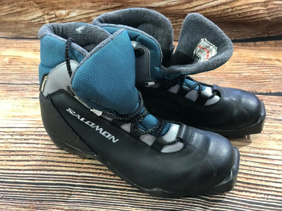 SALOMON Cross Country Ski Boots Size EU42 US9.5 SNS Profil 2188