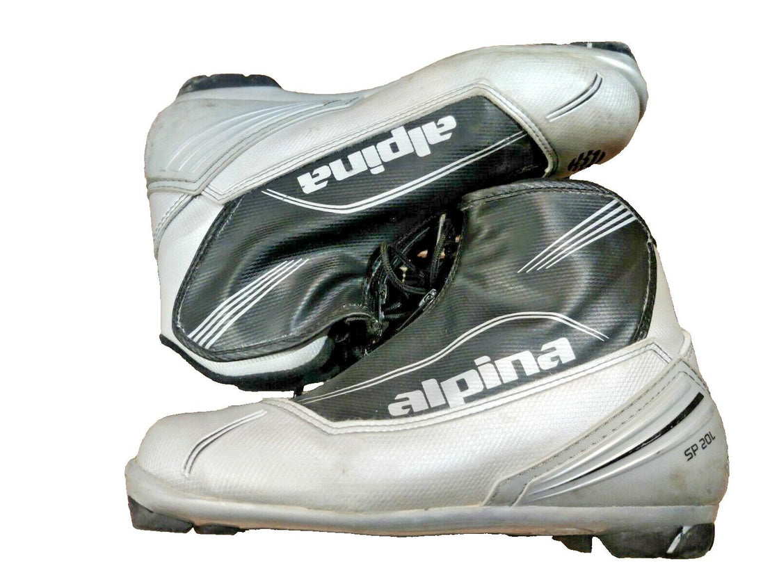 Alpina SP20L Cross Country Nordic Backcountry Ski Boots Size EU38 US6 NNN 651