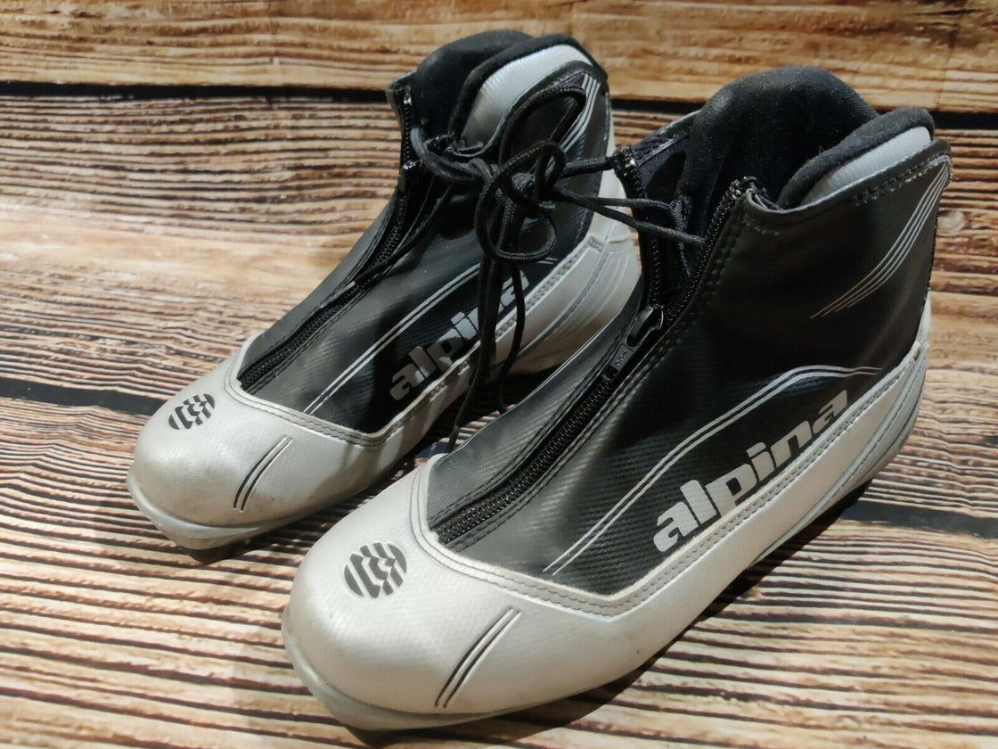 Alpina SP20L Cross Country Nordic Backcountry Ski Boots Size EU38 US6 NNN 651