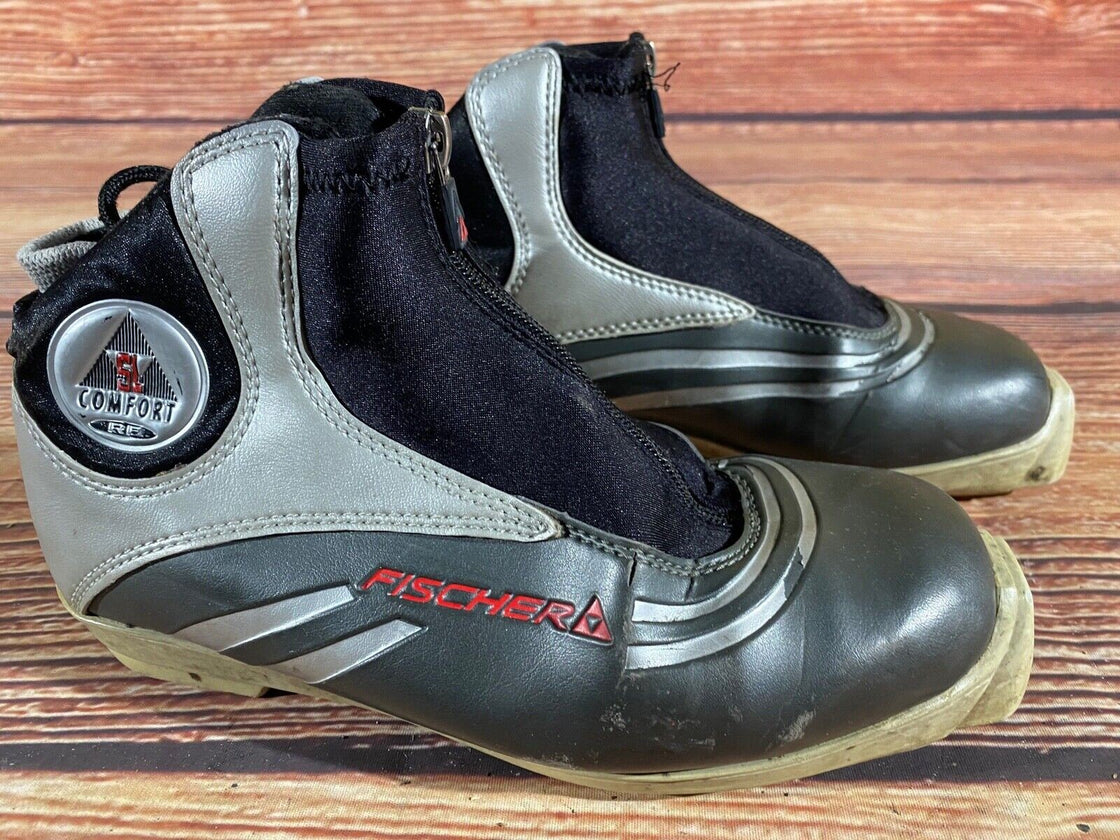 Fischer SL Comfort Nordic Cross Country Ski Boots Size EU39 US7 SNS Profil 1196
