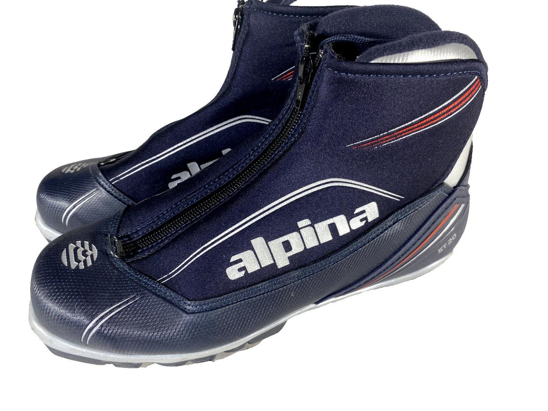 Alpina ST20 Combi Nordic Cross Country Ski Boots Size EU42 US9 NNN 789