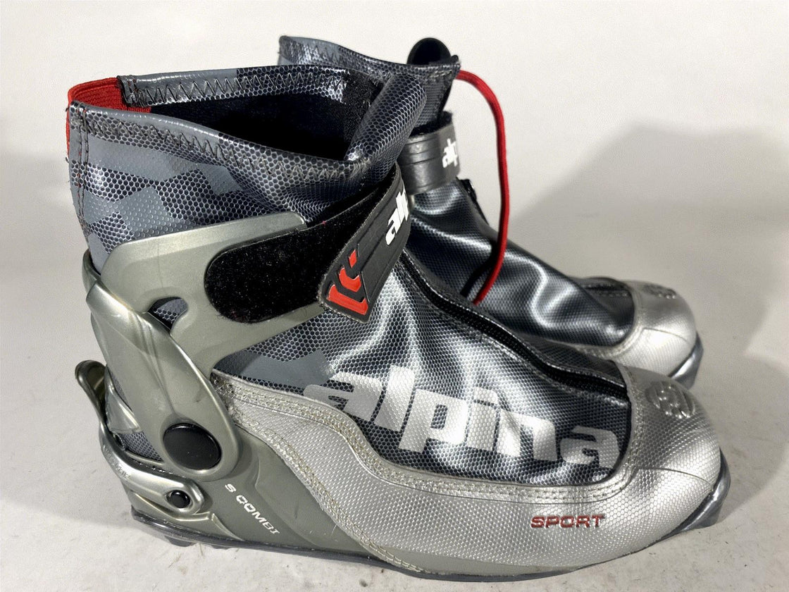 Alpina S Combi Cross Country Ski Boots Classic Size EU37 US5.5 NNN 950