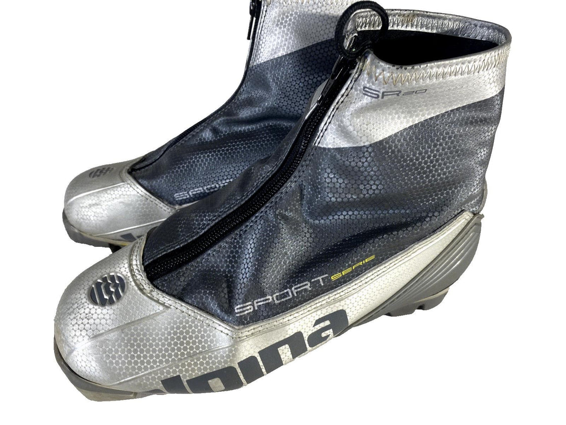 Alpina SR20 Classic Nordic Cross Country Ski Boots Size EU38 US6 for NNN 650
