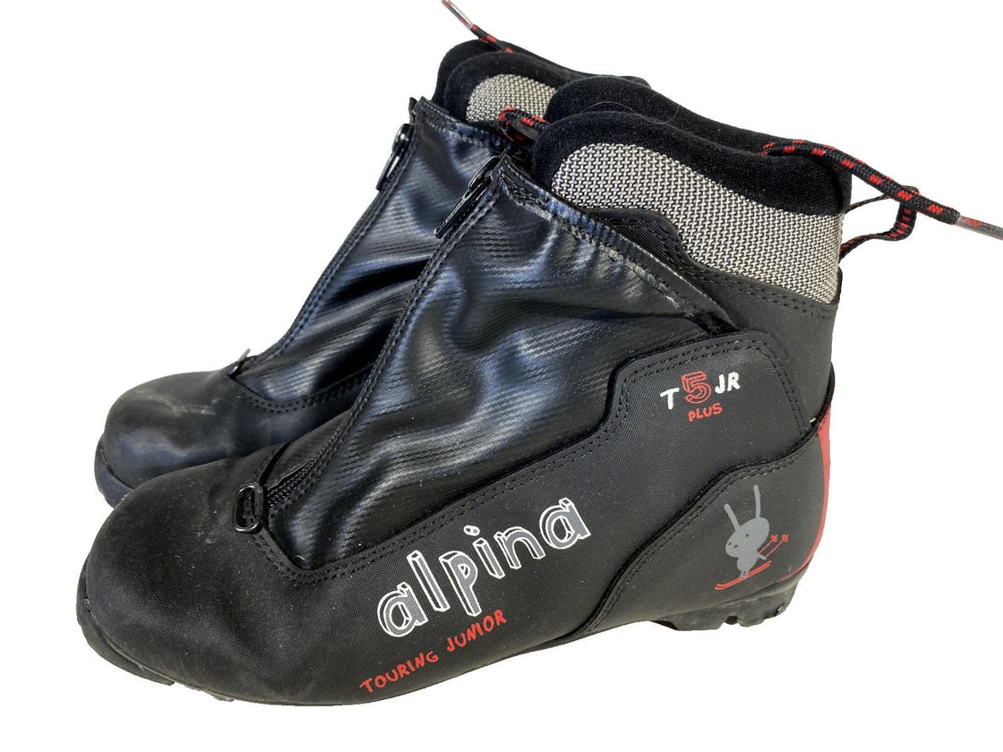 Alpina T5Plus Nordic Cross Country Ski Boots Size EU37 US5.5 for NNN 960