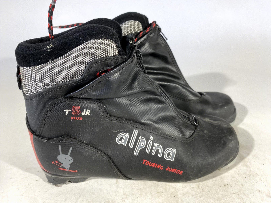Alpina T5Plus Nordic Cross Country Ski Boots Size EU37 US5.5 for NNN 960