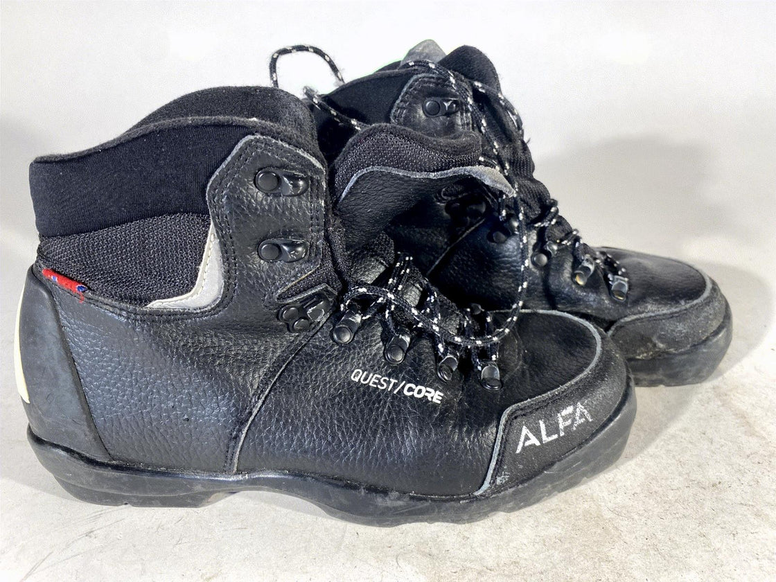 Alfa Quest/Core Back Country Nordic Cross Country Ski Boots EU39 US7 NNN BC 1833