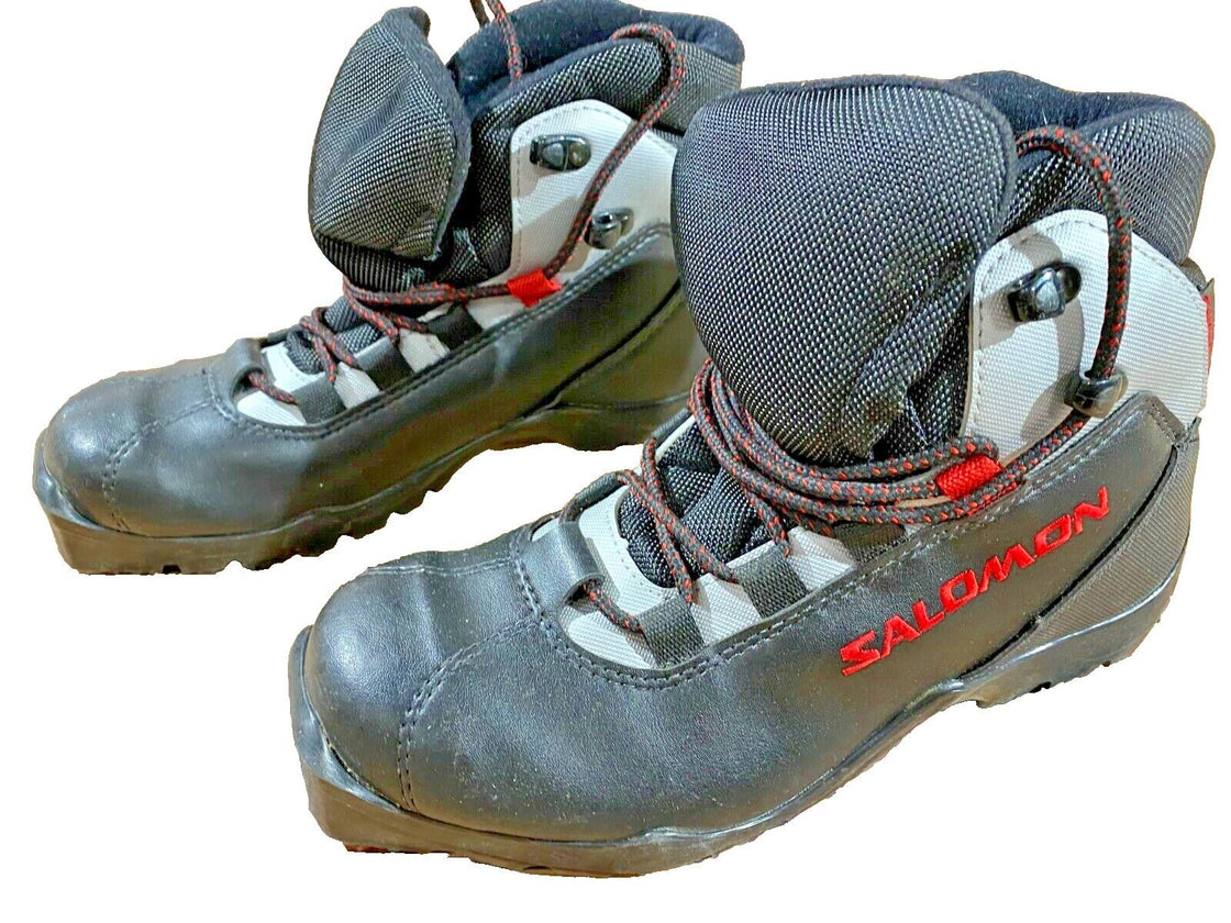 SALOMON Classic Nordic Cross Country Ski Boots Size EU39 SNS Profil 2326