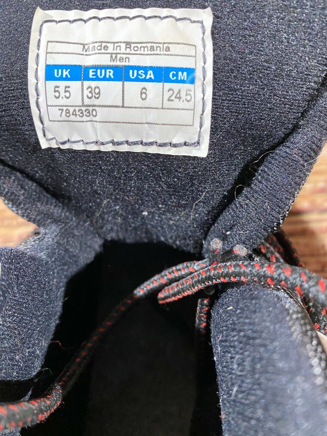 SALOMON Classic Nordic Cross Country Ski Boots Size EU39 SNS Profil 2326